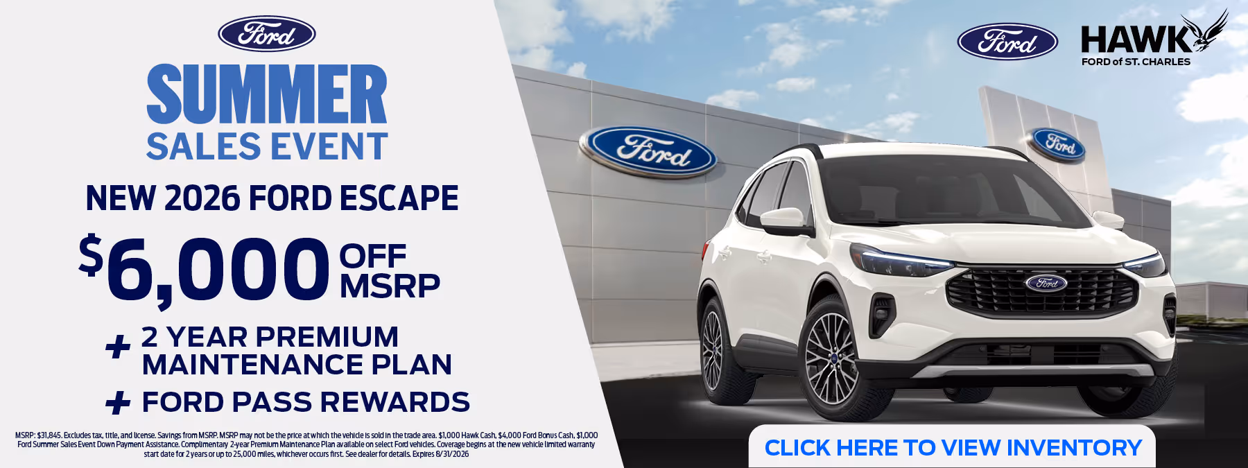 New Ford Escape