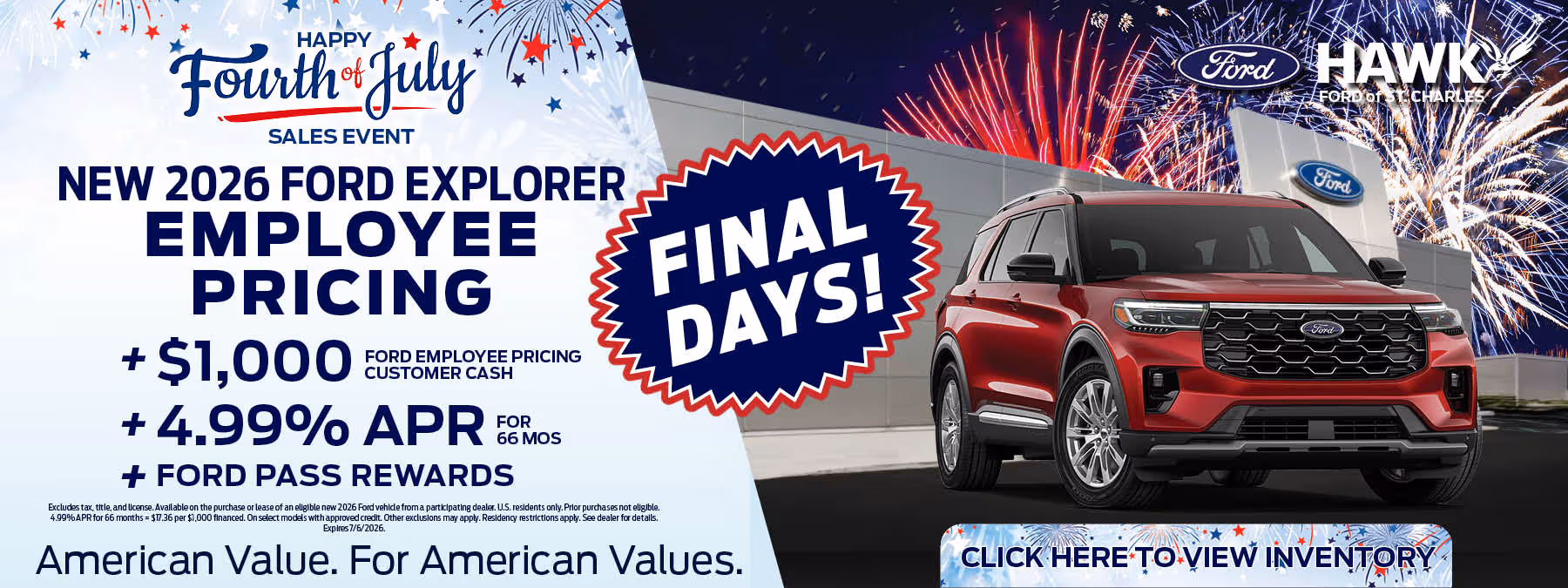 New Ford Explorer