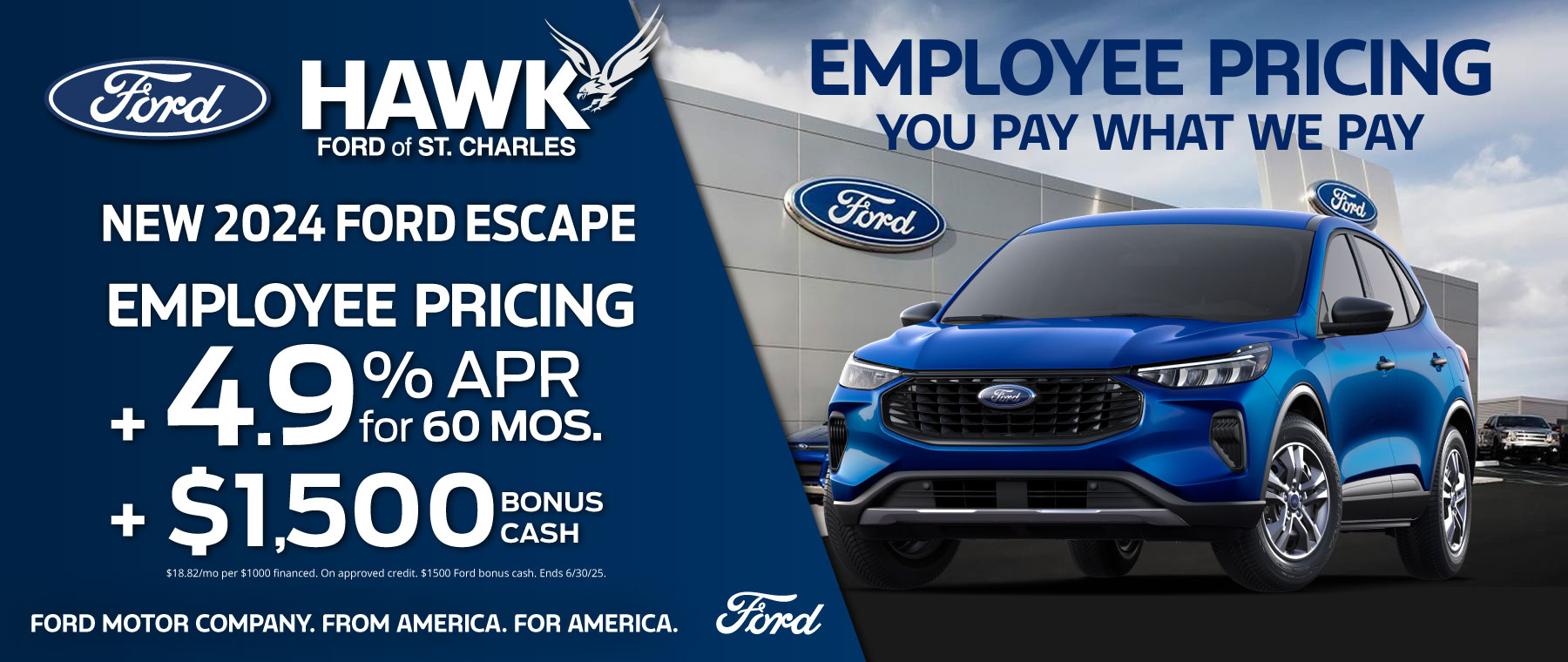 New Ford Escape